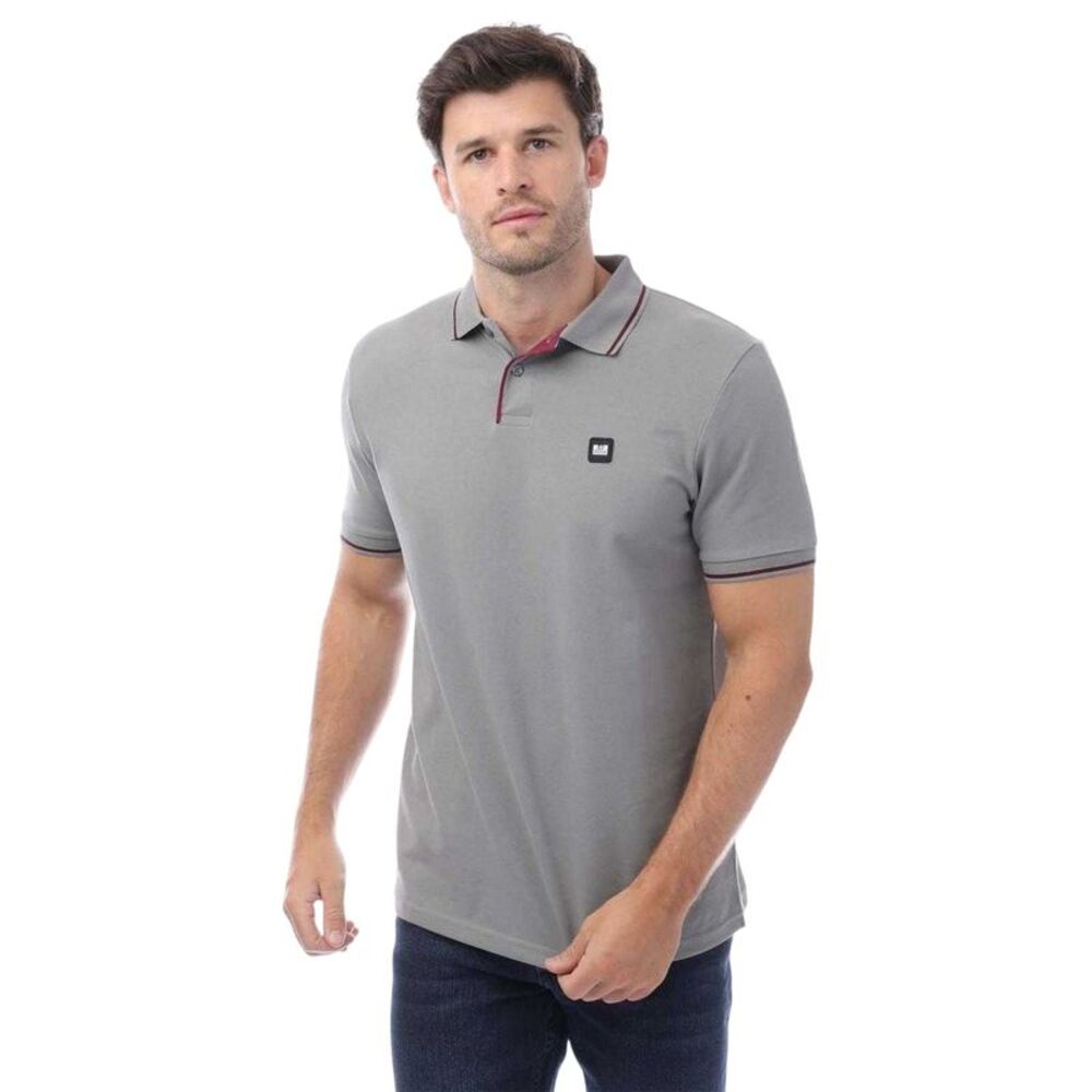 Weekend Offender Mens Spello Polo Shirt / Gray